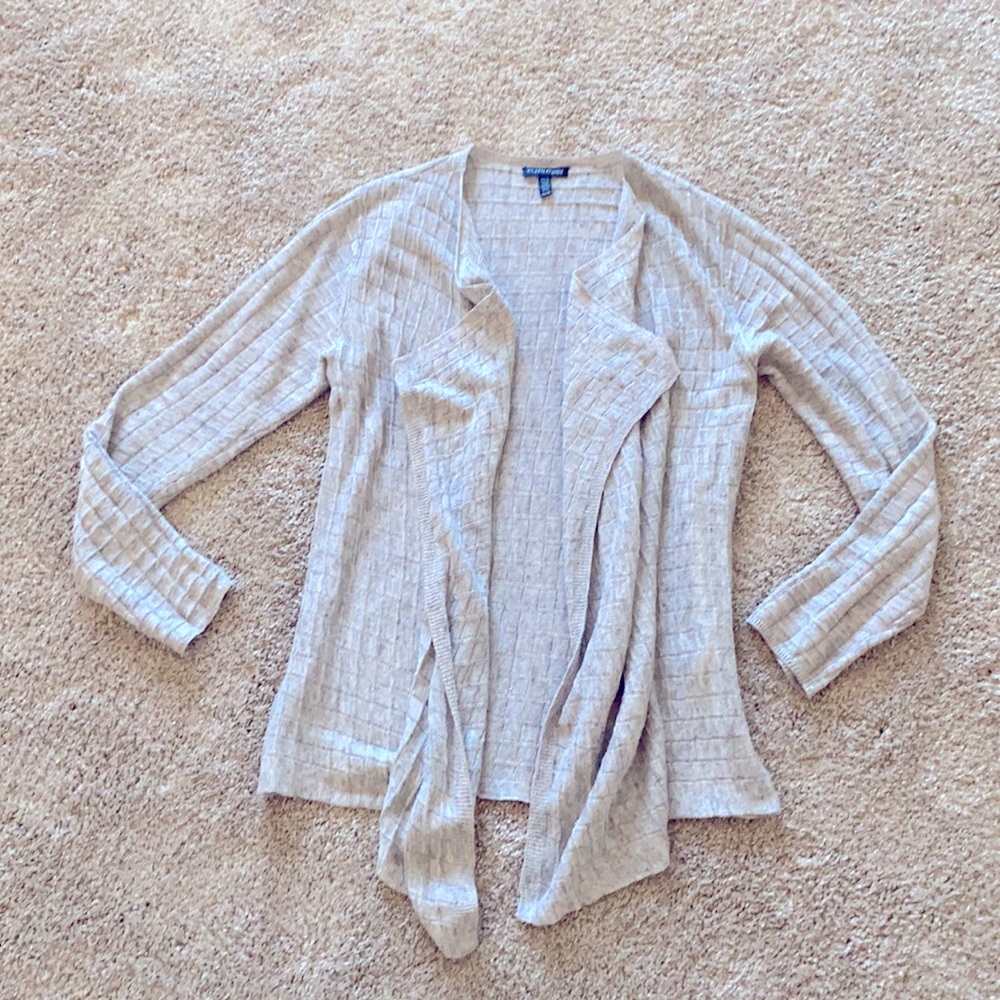 Eileen Fisher 100% Linen Cardigan Sweater size XS